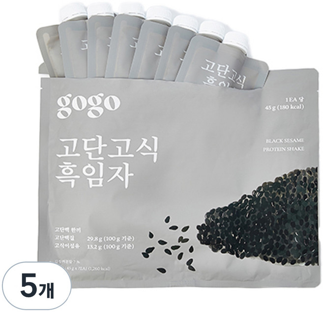 고단고식 흑임자 1세트, 315g, 5개
