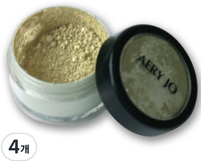애리조 샤이닝 파우더 섀도, No.8 Gold Beige, 4개