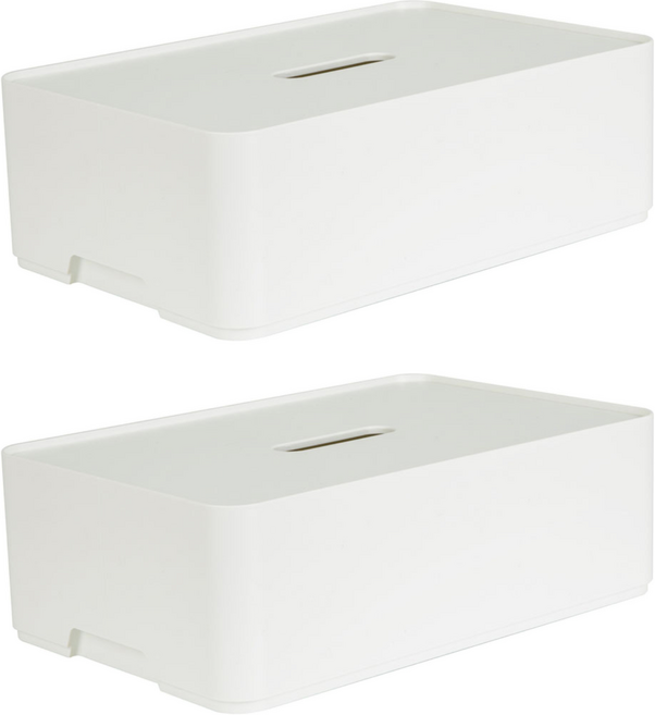 마이룸 정리함 오페라 중, IVORY, 2개