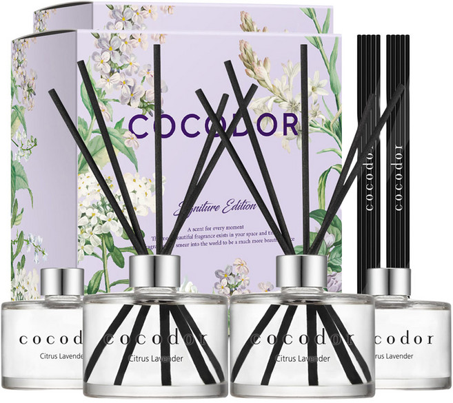 코코도르 퍼퓸 디퓨저, 시트러스라벤더, 200ml, 8개
