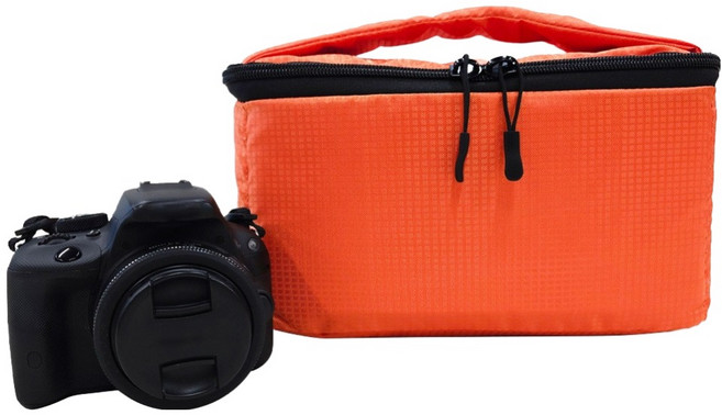 앤티스 디지털 카메라 방수 라이너 가방, 오렌지, 1개