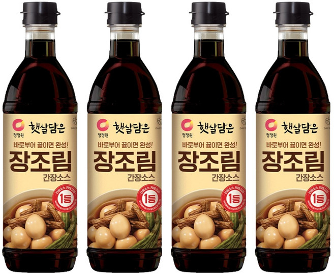 햇살담은 장조림간장소스, 800ml, 4개