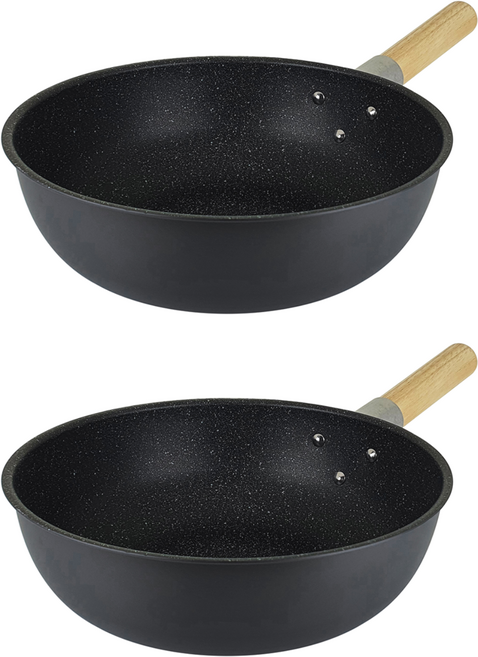 남선 코팅 중국팬, 34cm, 2개