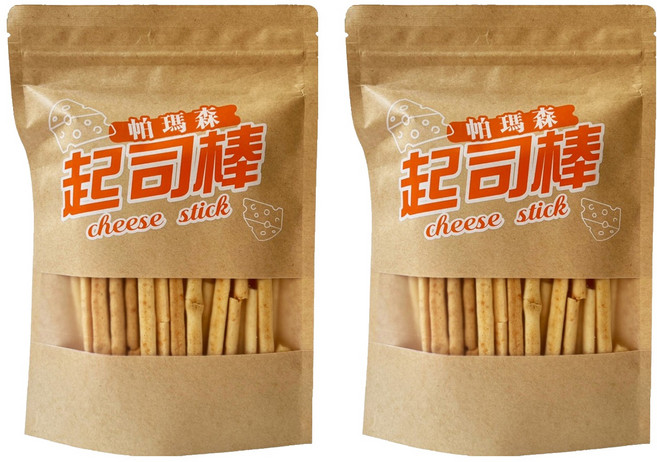 軒旺 帕瑪森起士棒, 2包, 100g