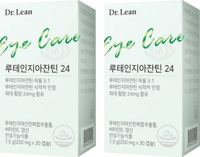 닥터린 루테인 지아잔틴 24, 30정, 2개