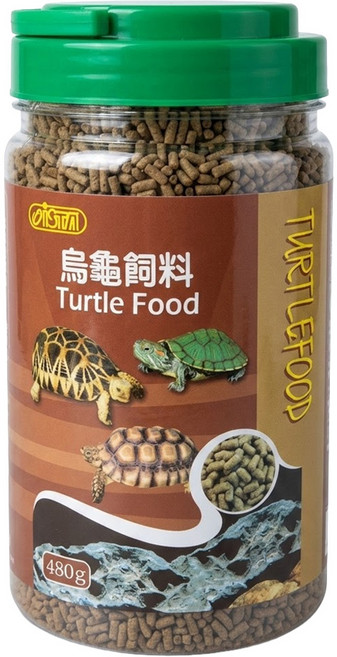 ISTA 伊士達 烏龜飼料, 480g, 1罐