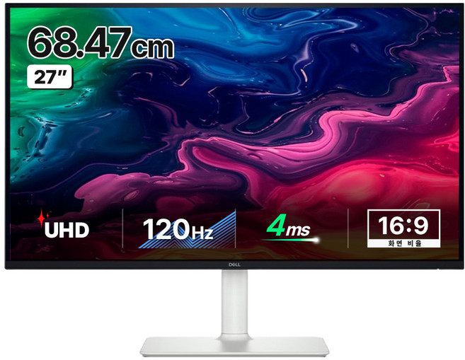 델 4K UHD 모니터, 68.47cm, S2725QC