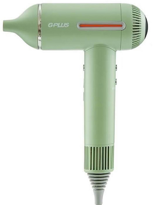 GPLUS 拓勤 智慧溫控負離子吹風機捲髮烘罩組 1400W, GP‐F02, 綠色
