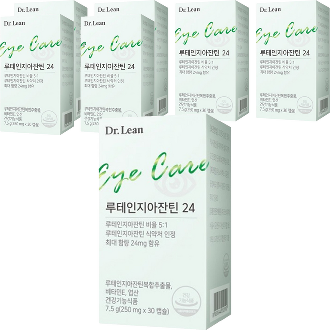 닥터린 루테인 지아잔틴 24, 30정, 7개