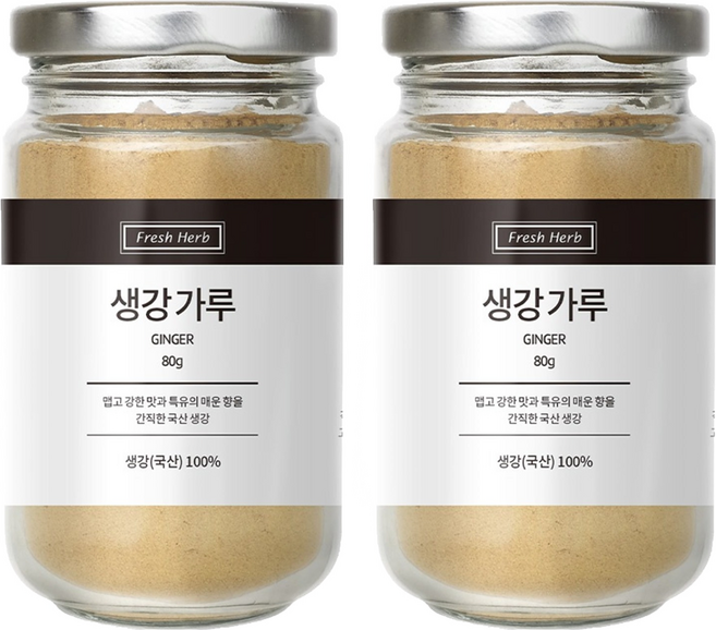 신선약초 생강가루, 80g, 2개