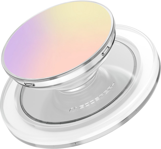 구스페리 원형 맥세이프 톡 휴대폰 거치대, 믹스퍼플, 1개