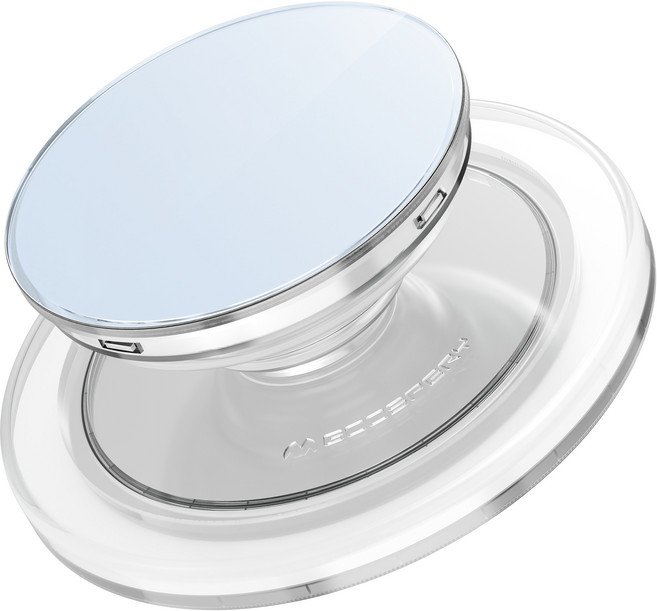 구스페리 원형 맥세이프 톡 휴대폰 거치대, 스카이블루, 1개