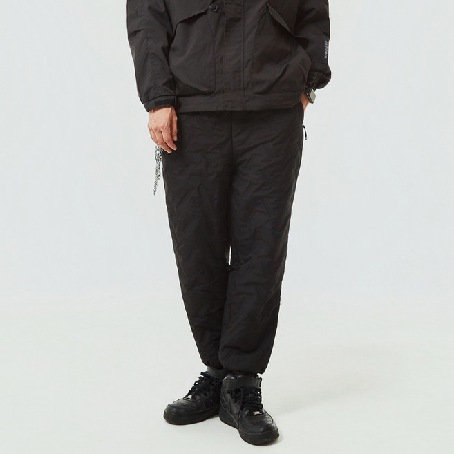 카멜 남녀공용 겨울 방한 작업복 솜바지 패딩바지