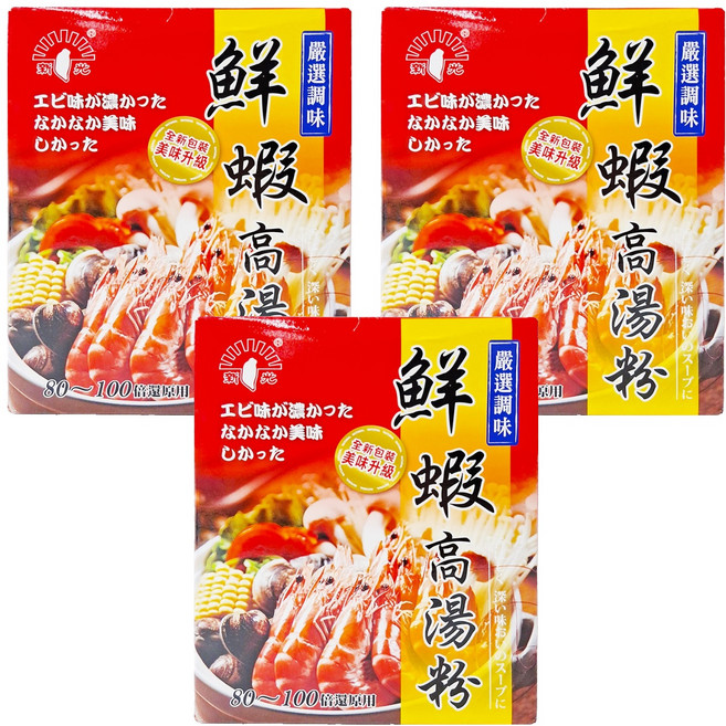 新光洋菜 鮮蝦高湯粉, 600g, 3盒