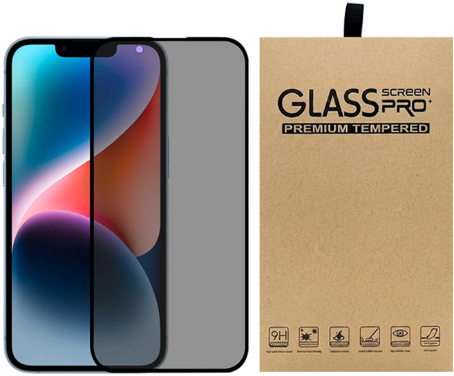 台灣 AIDA 智慧型手機 鋼化玻璃 螢幕保護貼 iPhone 14 防窺 9H 防指紋 滿版