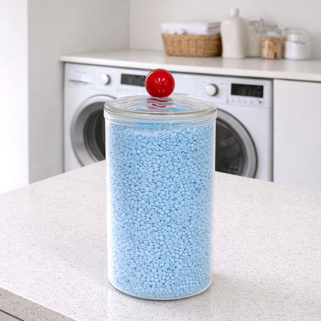 주앤지 다용도 수납통 2L, 컬러볼, 1개