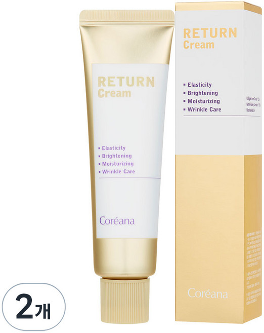 코리아나 리턴 크림, 2개, 60ml