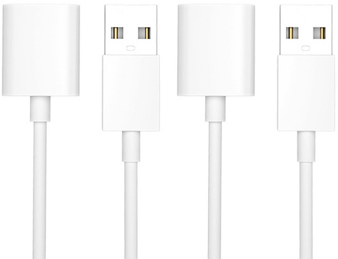 픽스엔케이스 애플펜슬 충전 케이블 1세대 2개입, 혼합색상, 1세트