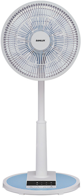 SANLUX 台灣三洋 7片 遙控立扇 電風扇 藍色 遙控器 定時功能 12吋 EF-T12AJ1