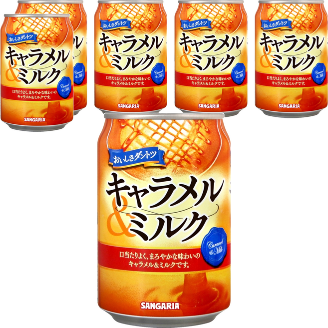 SANGARIA 焦糖牛奶風味飲料, 6罐, 264ml