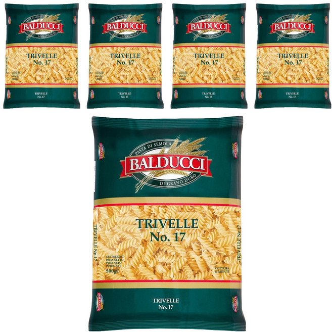 BALDUCCI 義大利螺絲麵, 500g, 5包