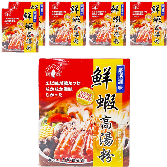 新光洋菜 鮮蝦高湯粉, 600g, 6盒