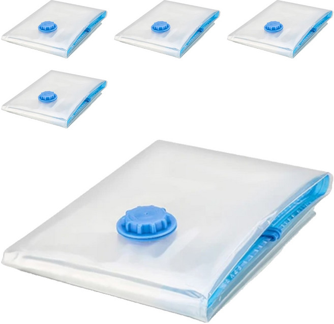 億琦國際DRLife 真空收納袋 透明, 5個, 1組