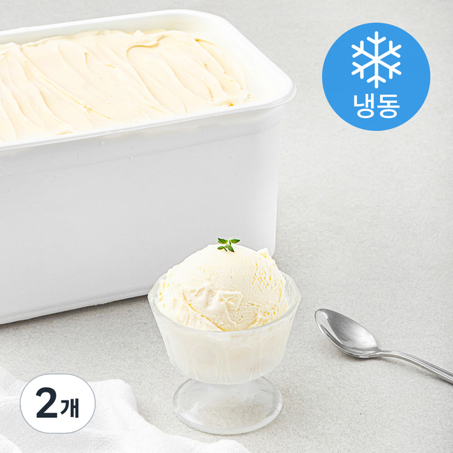 네추럴킹덤 유지방 13% 아이스크림 바닐라향 (냉동), 5L, 1개입, 2개