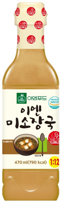 이엔푸드 이엔미소장국, 470ml, 1개