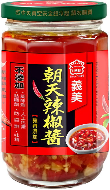 義美 朝天辣椒醬, 230g, 1罐
