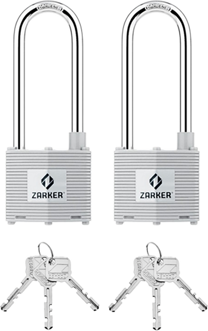 자커 철판 자물쇠 N45L + 동일키 3P x 2개, 2세트