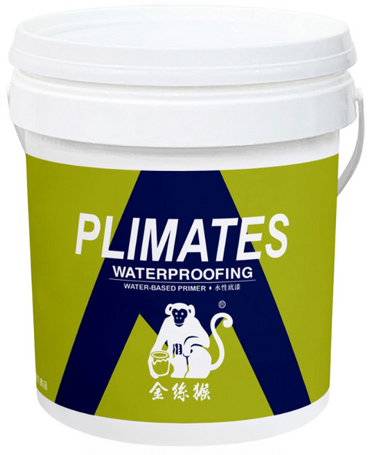 PLIMATES 金絲猴 水性底漆接著劑 1加侖, 1桶