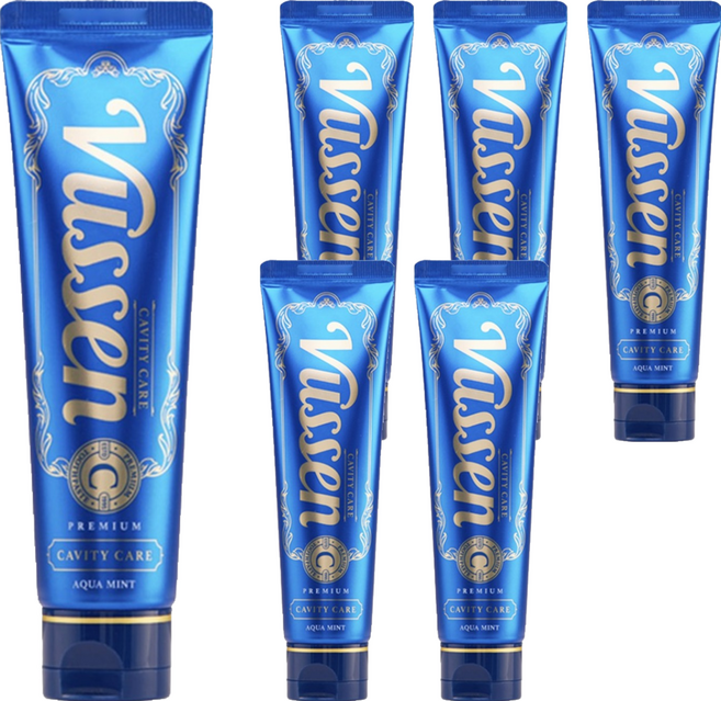 뷰센 C 충치 치약, 120g, 6개