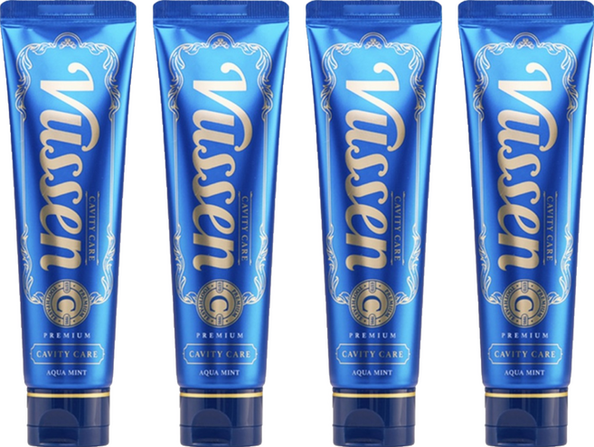 뷰센 C 충치 치약, 120g, 4개