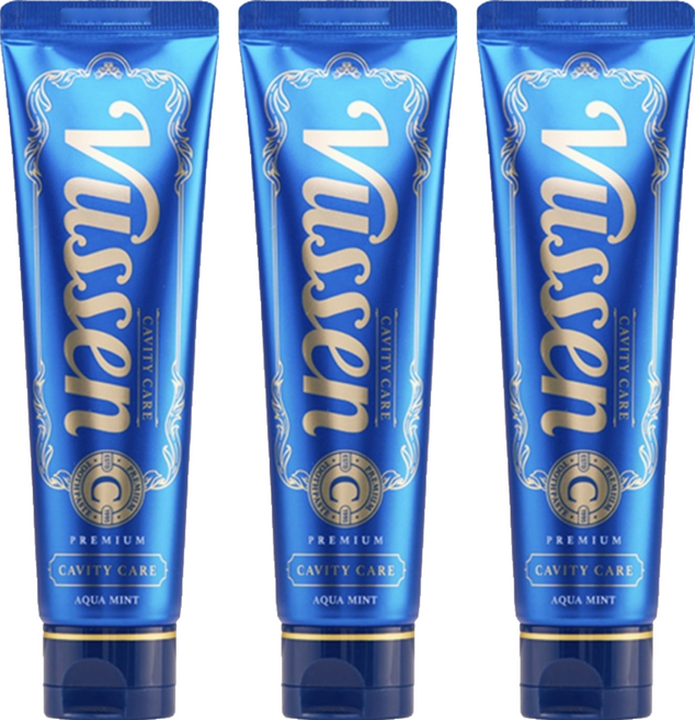 뷰센 C 충치 치약, 120g, 3개