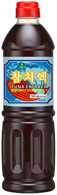 이엔푸드 참치액, 900ml, 1개