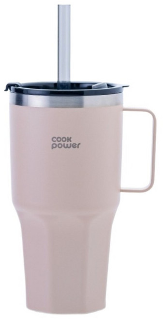 cook power 鍋寶 316真空冰熱超霸杯, 海貝粉, 950ml, 1個