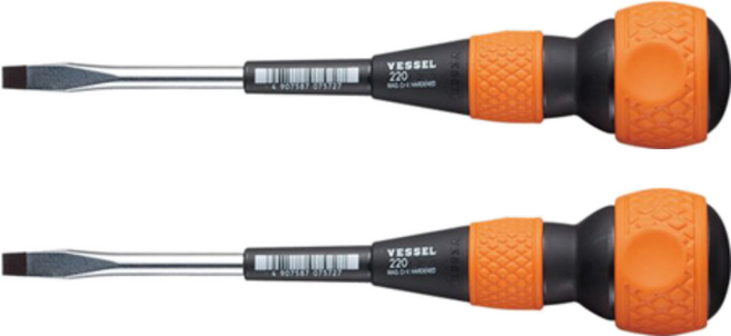 베셀 전공 일자 드라이버 220 200mm, 2개