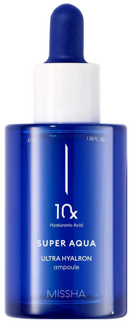 MISSHA 極致玻尿酸超水潤安瓶, 47ml, 1瓶
