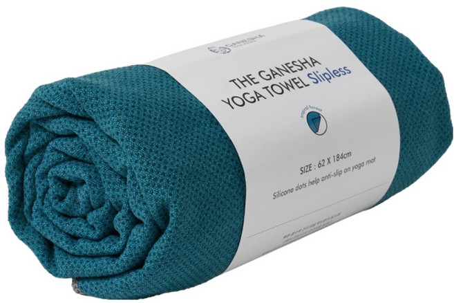 가네샤요가프랍스 가네샤 요가 매트 타월 슬립리스, Tropical Forest, 1개