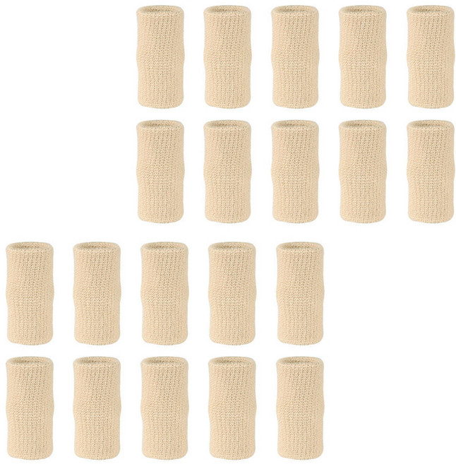 라운프 부드러운 스포츠 손가락 보호대, 스킨, 20개