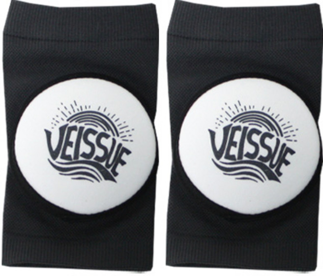 Veissue 吸震護具 成人用 炭灰色, 1套