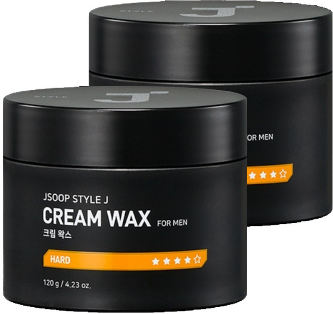 제이숲 스타일제이 포맨 크림 헤어왁스, 120g, 2개