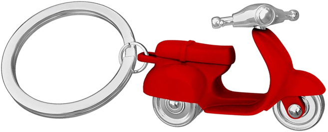 metalmorphose 鑰匙圈+++, 1個, 紅色