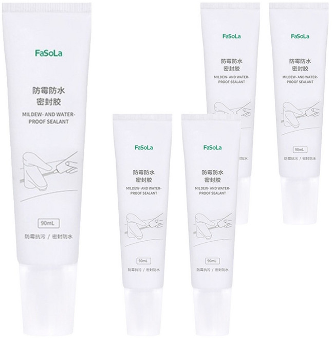 FaSoLa 縫隙防霉防水膠, 90ml, 5條