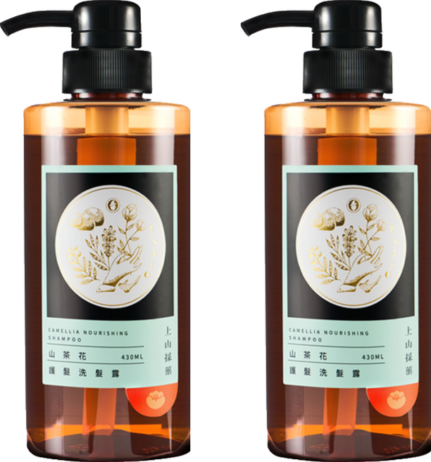 tsaio 上山採藥 山茶花護髮洗髮露, 430ml, 2瓶