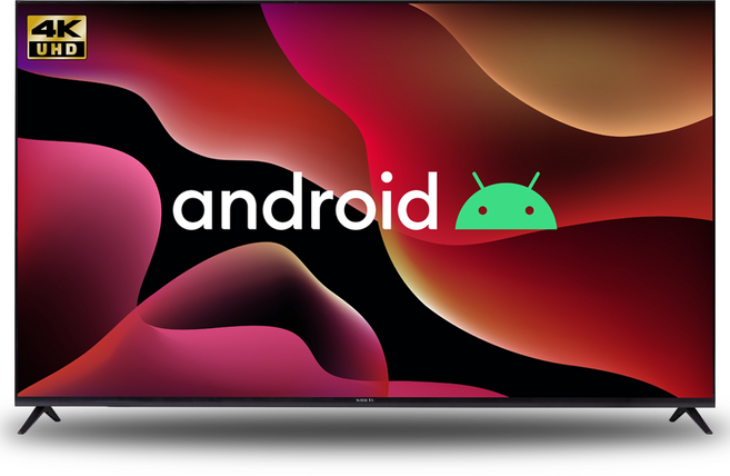 와이드뷰 4KUHD 구글 안드로이드 TV, 190cm(75인치), GTWV75UHD-E1, 스탠드형, 방문설치