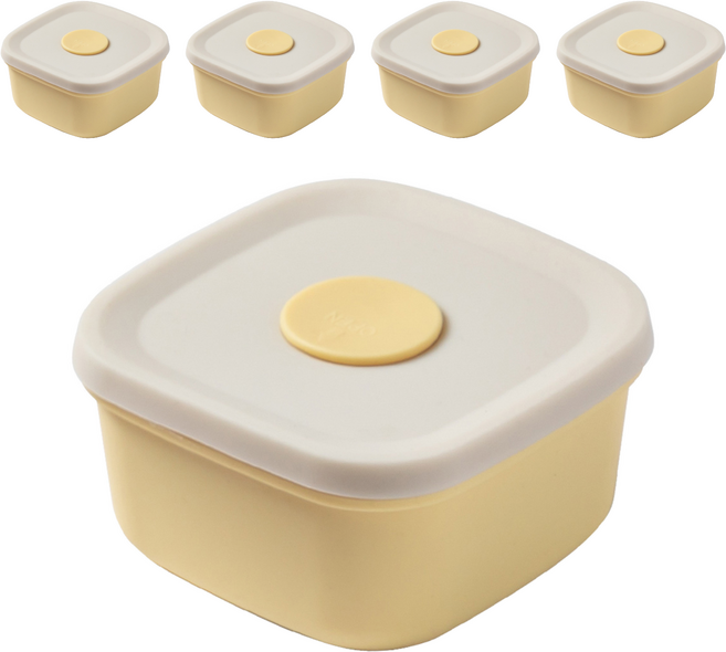 키친팩토리 실리콘 밥팩, 5개, 300ml(5P)