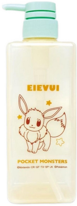 PoKeMoN 寶可夢 沐浴空罐 600ml 6.6 x 6.6 x 22cm, 伊布, 1件