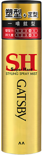 GATSBy 塑型噴霧, 1瓶, 217ml